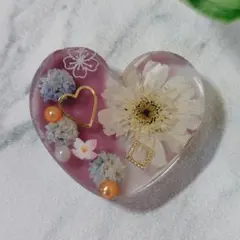 レジン ヘアゴム ドライフラワー No.143 - メルカリ