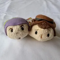 ディズニーストア ツムツム ぬいぐるみ ウッディ バズ トイストーリー セット