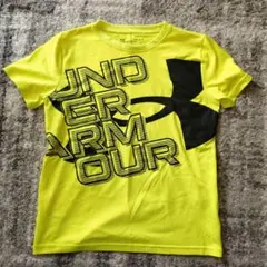 Under Armour 蛍光イエロー Tシャツ YLG