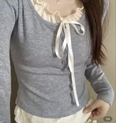 バレリーナリボンエンベリッシュ ウィメンズ 肌着トップ