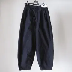 【新品】 ユニクロ C 58 コットンバルーンパンツ 黒 465962