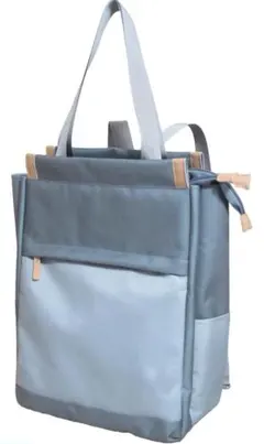 3層 大容量 2way トート リュック 撥水 多ポケット 自立 たっぷり入る