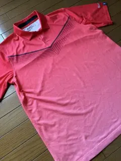 ナイキゴルフ ポロシャツ V字型ストライプPGA TOUR メンズL