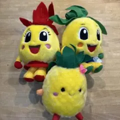 レトロ レア 美品 ぬいぐるみ AURORA パインちゃん パイナップルちゃん