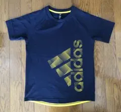 adidas ネイビー Tシャツ 150cm
