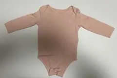 【ラルフローレン】ピンクの長袖ロンパース