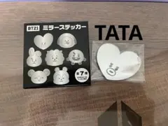 BT21 ミラーステッカー TATA