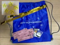 TXT<ACT：TOMORROW>名古屋　アプグレ VIP 特典　ナップサック他