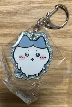 ちいかわ ラメアクリルキーホルダー5 ハチワレ