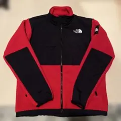 THE NORTH FACE フリースジャケット レッド/ブラック　S