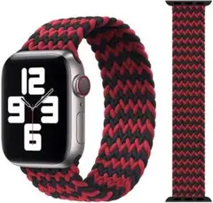 コンパチブル apple watch バンド ブレイデッドソロループ