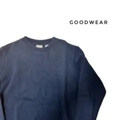 Goodwear｜グッドウェア　クルーネックスウェットトレーナー　ワンポイントのサムネイル