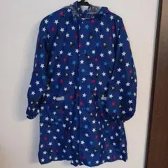 き*こ様 【値下げ】DOUBLE.B 星柄カッパポンチョコート Lサイズ
