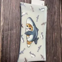 A*A様 モフサンド　さめにゃん　シリコンフラットポーチ　新品未使用品　匿名配送