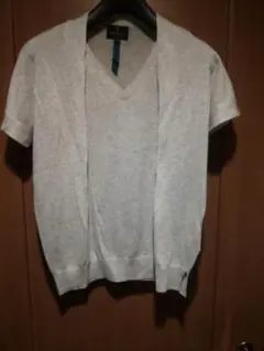 LANVIN COLLECTION　コットンブレンドニット　カットソー