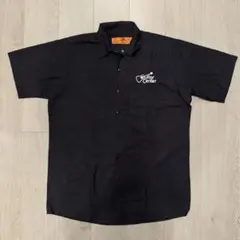 RED KAP Guitar Center ワークシャツ ブラック 古着刺繍のサムネイル