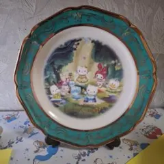 ハローキティー絵皿　約２1cm 【未使用品】箱無し