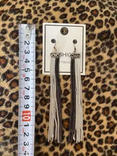 フリンジデザイン ピアス(両耳用)