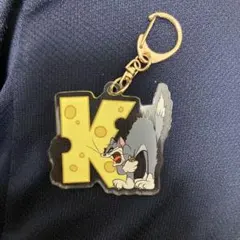 トム キーホルダー Kとチーズデザイン