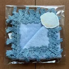 限定品♡近沢レースタオルハンカチ ピーターラビット アクアブルー未使用！