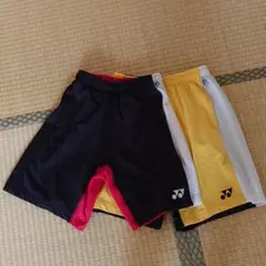 ヨネックス ハーフパンツ 2枚セット
