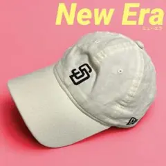 New Era ニューエラ　9TWENTY SDロゴ キャップ　アイボリー　美品
