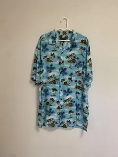 3835【希少モデル・美品】ステューシー パームツリー柄 レーヨン アロハシャツ SUNTORY アロハシャツ パームツリー柄 - メルカリ