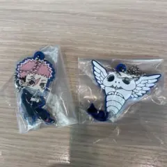【呪術廻戦】でふぉラバ!　死滅回遊　キーホルダー　虎杖&コガネ
