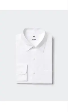 ユニクロ　スーパーノンアイロン　スリムフィットシャツ　長袖　XL