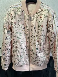 アディダス　ジャケット　花柄　リバーシブル