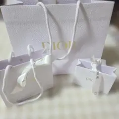 Dior ショップ袋セット 大・小・最小