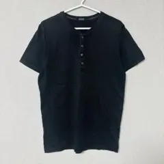 BURBERRY BLACK LABEL ヘンリーネック Tシャツ ブラック 黒のサムネイル