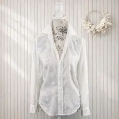 美品 FRANK & EILEEN BARRY コットンシャツ USA製