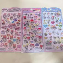 パワーパフガールズ プチドロップステッカー うるちゅるポップシール