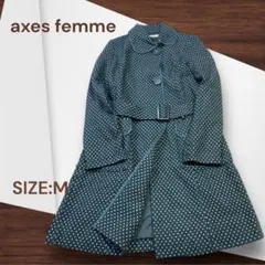 e867☆axes femme 水玉模様 可愛いジャケット Mサイズ