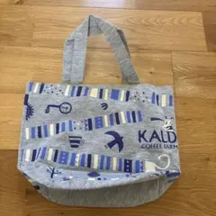 KALDI COFFEE FARM トートバッグ グレー/ブルー