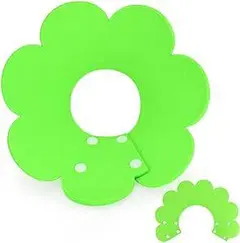 Apettogo エリザベスカラー 猫 犬 （グリーン、Ｍ）