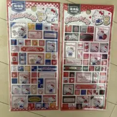 正規品　海外限定　ハローキティ シールセット 2セット　タイルシール