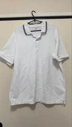 UNIQLO メンズ ドライポロシャツ（半袖）XLサイズ ホワイト
