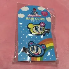 Angel Blue 前髪クリップ ヘアクリップ