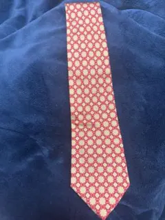 エルメス HERMES ネクタイ 赤