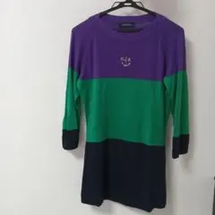 伊太利屋　セーター　長袖　レディース　ワンピ　チュニック　カットソー