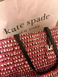 kate spade トートバッグ ピンク系