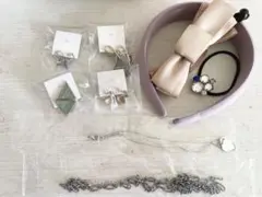 【アクセサリーまとめ売り】ピアス イヤリング ネックレス ヘアアクセサリー