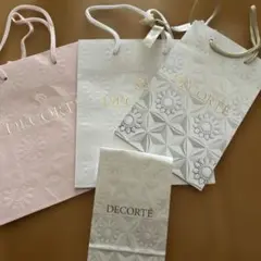 DECORTÉ ショップ袋 セット