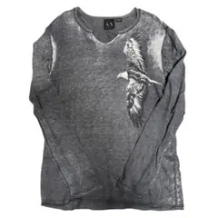 ARMANI EXCHANGE イーグルプリント 長袖カットソーのサムネイル