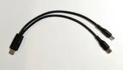 多機能2 in 1 USBタイプC Yスプリッタケーブル SAC-125