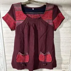タイ　モン族刺繍　ワンピースのサムネイル