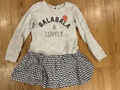 Balabala 長袖ワンピース 150cm
