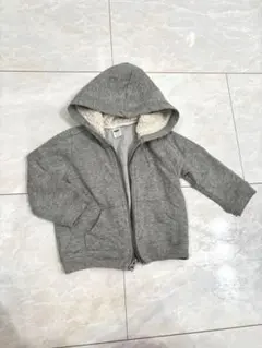 オールドネイビー グレー フード付きパーカー 90cm